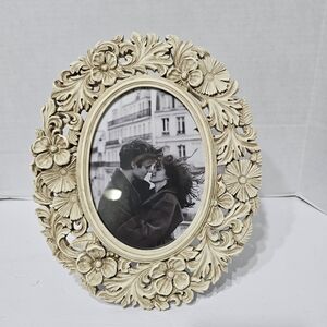9x11 Floral Picture Frame, Love Bridal Couples